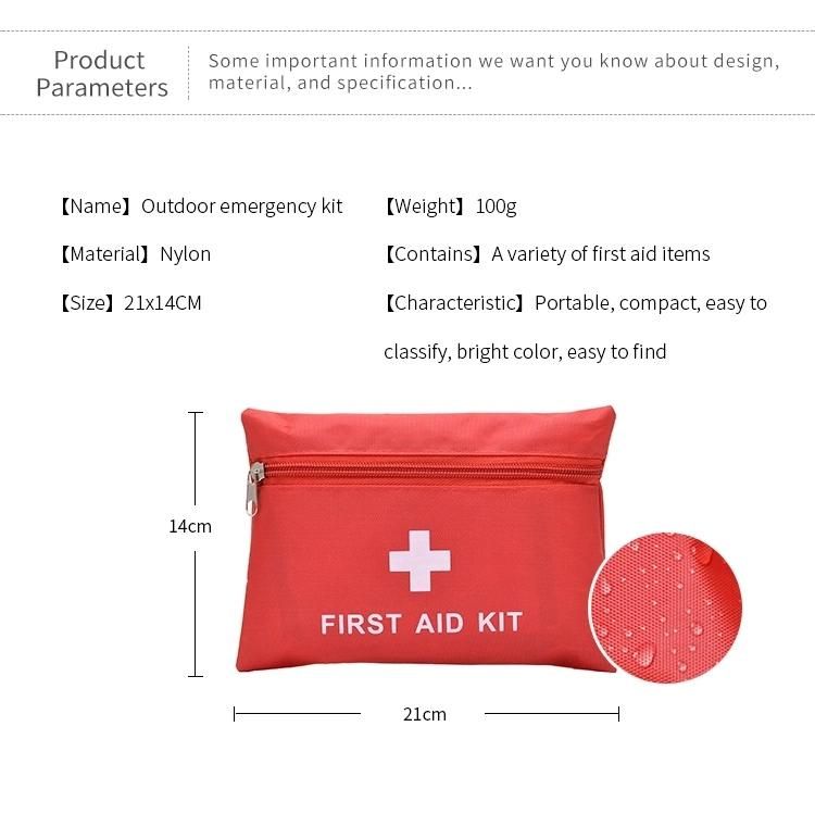 Survival Pack - Car, Home, Work, Travel, Camping First Aid Kit