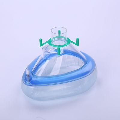 Aerated Vertical Anesthesia Face Mask with Adjustable Valve up Adjustment