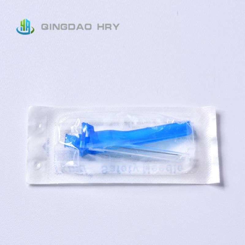 Medical Disposable Safety Hypodermic Needle for Infusion From Chinese Maunfacture with FDA CE ISO &510K