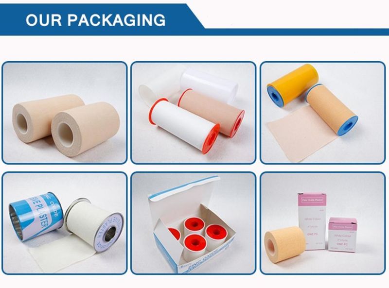 Hypoallergenic Medical Adhesive Plaster Air Permeable