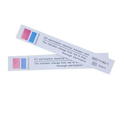 Eo Ethylene Oxide Chemical Sterilization Indicator Strip