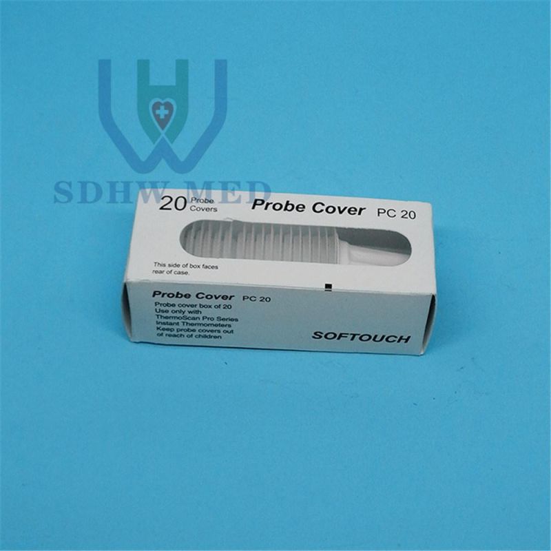 Disposable Transparent Ear Thermometer Probe Cover Universal Size Compatible for Most of Ear Thermometers