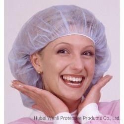 Medical Protective Disposable Cap Non Woven Bouffant Surgical Caps Cover Head Cap