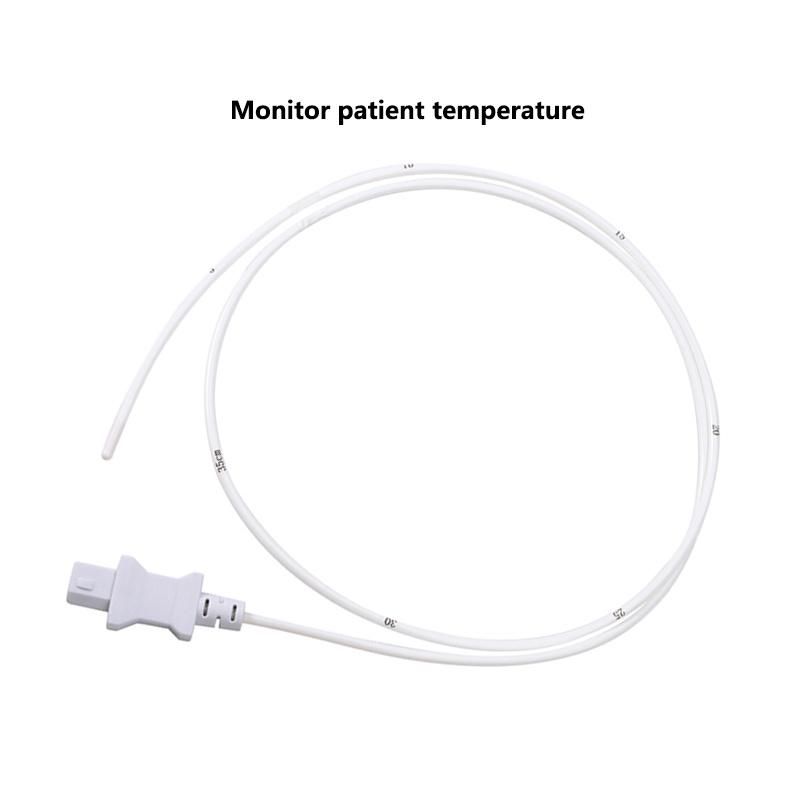 Disposable Medical Temperature Probe Rectal/ Esophageal Medical Temperature Probe Ysi400 Medical Temperature Sensor