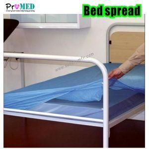 Hospital Disposable exam bedsheet Nonwoven exam table bedsheet with PE film coated