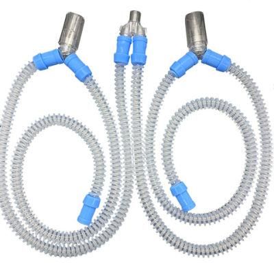 Adult Anesthesia Silicone Breathing Circuit Corrugated Tube