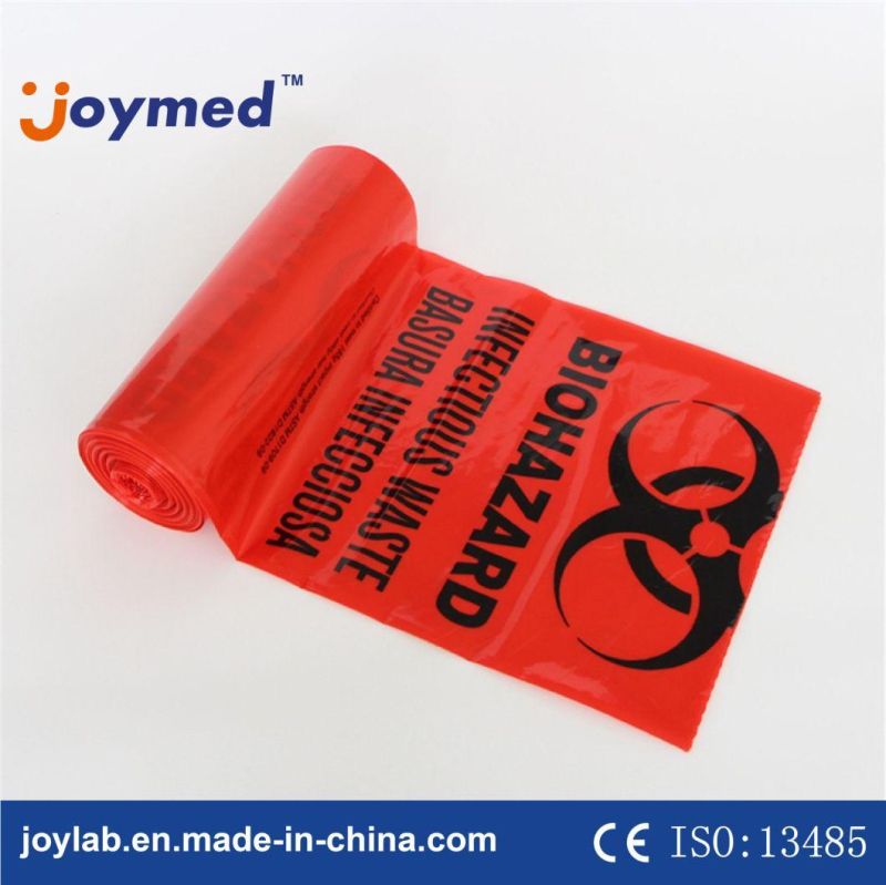 Medical Disposable Biohazard Waste Plastic Bags