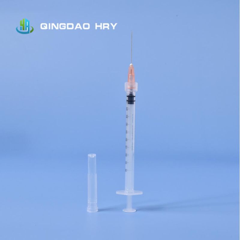 Disposable Syringe 3ml with Needle & Safety Needle FDA 510K CE&ISO Improved