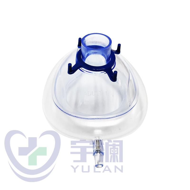 Disposable Medical PVC Anesthesia Mask Face Mask Adult Large Size 5