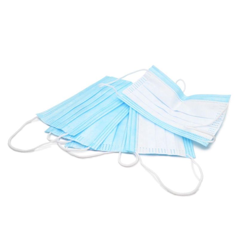 Disposable Non-Woven 3ply Face Mask, Disposable Respirator, Protection Mask