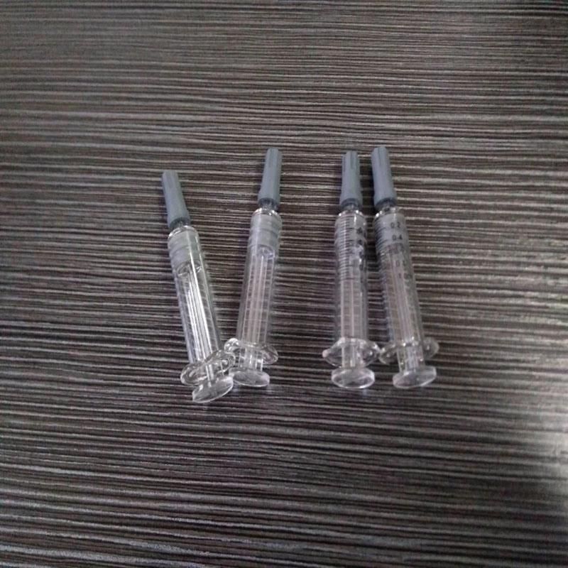 Disposable Sterile 3-Part Syringe 1ml-50ml Injector Syringe Without Cyclohexanone Syringes