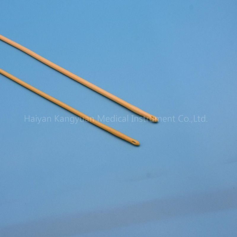 CE, ISO Approval Rubber Valve or Plastic Valve Silicone Coated Latex Foley Catheter