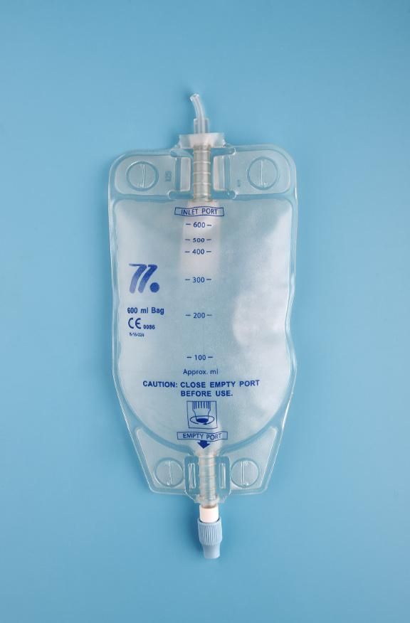 CE Approved Medical Urine Drainage Bag with Valve Economic or Luxury Style