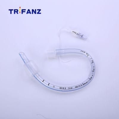 Dispossable Oral Preformed Endotracheal Tubes Cuffed for Hospital