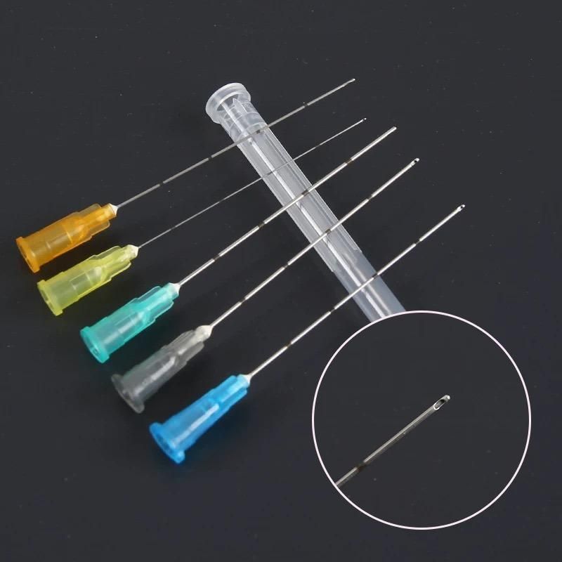 ISO9001 Certificates High Density Bent Sterile Disposable Syringe Needle