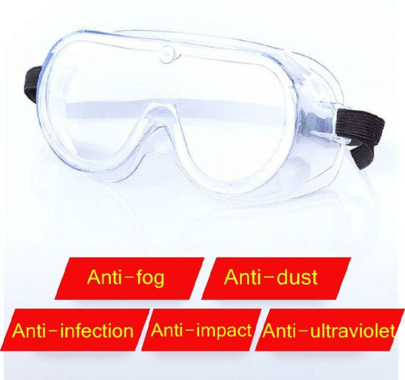 Safety Goggles, Eyeglasses, Eye-Protect Goggles, Face Shield Visor, Face Shield Protection Medical Plastic Facial Cover