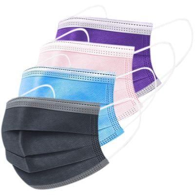 Breathable Non-Woven Multicolor Mask Facial Mouth Covera Face Mask