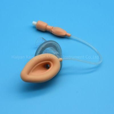 Anesthesia Wire-Reinforced Disposable Laryngeal Mask Airway Silicone