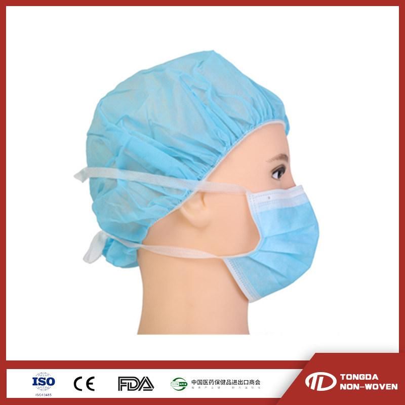 Nonwoven Surgical Disposable Tie on Face Mask