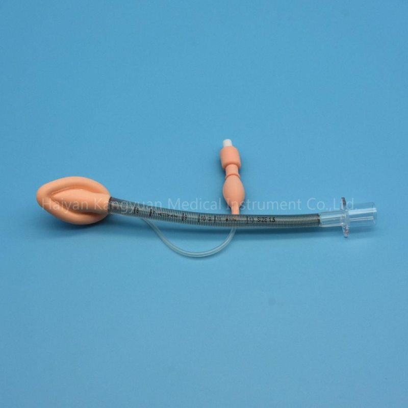 Disposable Spiral Wire-Reinforced Laryngeal Mask Airway Silicone China Factory