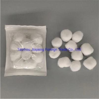 100% Cotton Medical Absorbent Non-Sterilized and Sterilized Color Cotton Balls