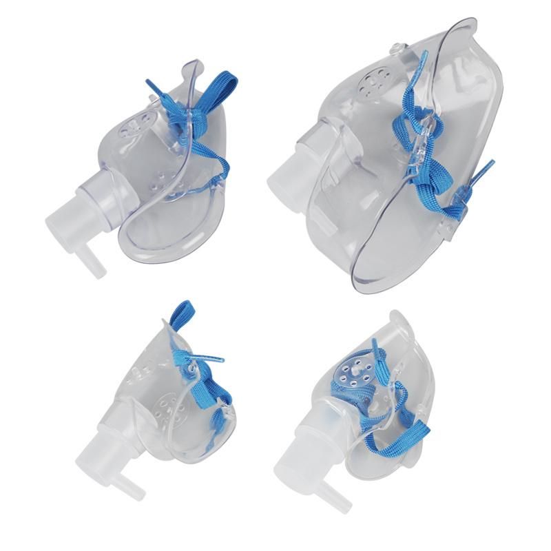 Disposable Medical Grade PVC Oxygen Mask with Nebulizer with Tubing