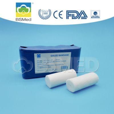 Raw Cotton Disposable Medical Gauze Bandage Rolling