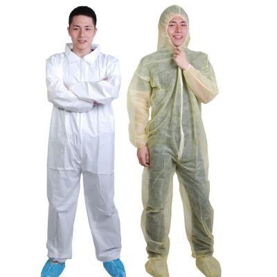 Disposable Nonwoven Coverall Chemical Protective Coverall