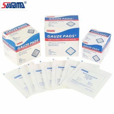 100% Pure Cotton Absorbent Disposable Sterile X-ray Detectable Gauze Swabs