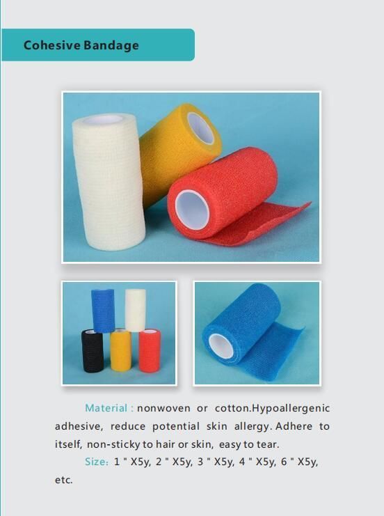 Strapping Self Adhesive Elastic Bandage with CE and ISO
