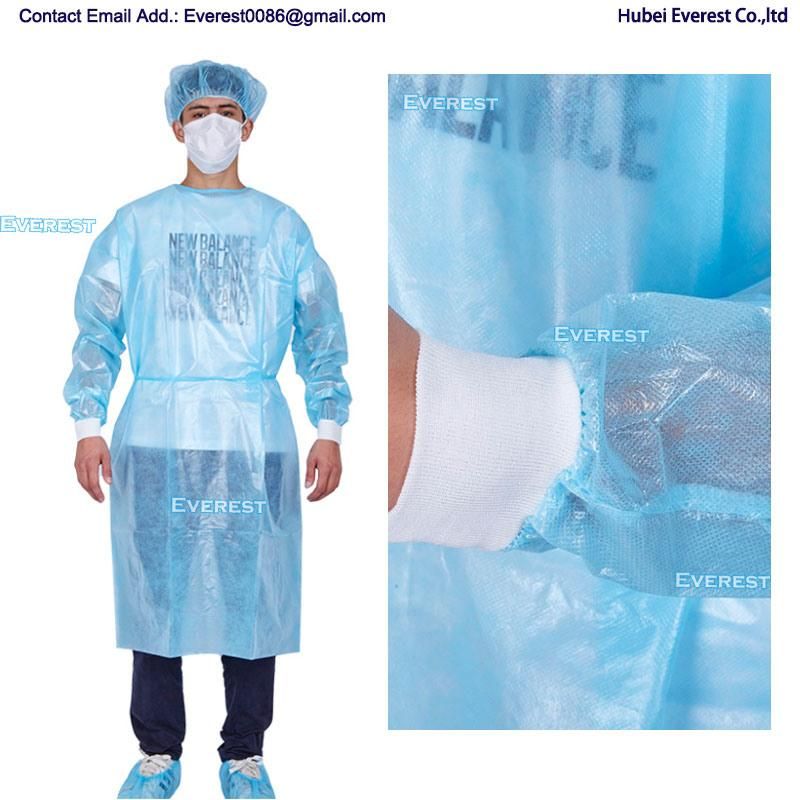 Disposable Polypropylene Protective Gown