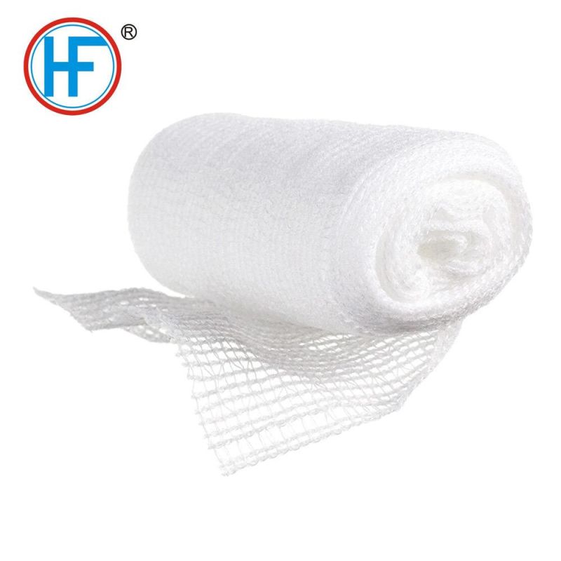 Mdr Made in China Surgical Use Non-Elastic X-ray Detectable or Not 100% Cotton Gauze Roll