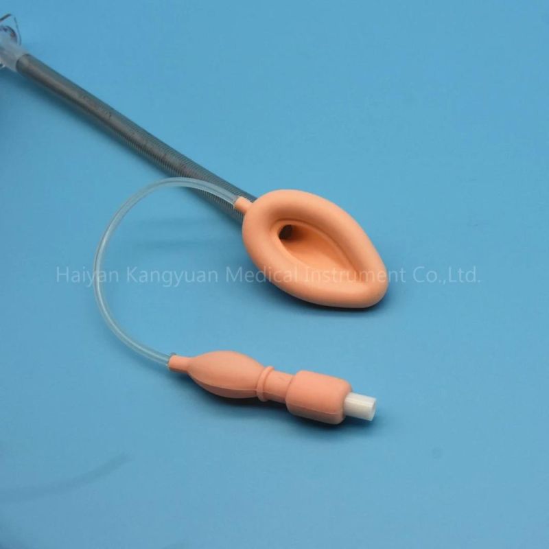 Anesthesia Spiral Wire-Reinforced Laryngeal Mask Airway Silicone Rlma Disposable