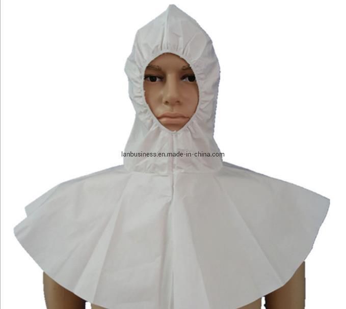 Protective Disposable Head Cover Non Woven Cap Bar Pirate Hat Medical Wear Muslim Shawl Hood