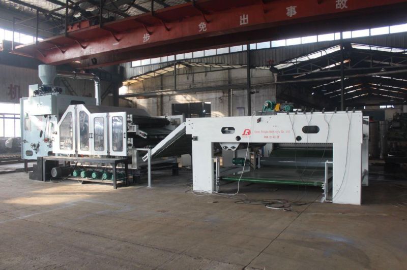 Nonwoven Fiber Web Formation Cross Lapper