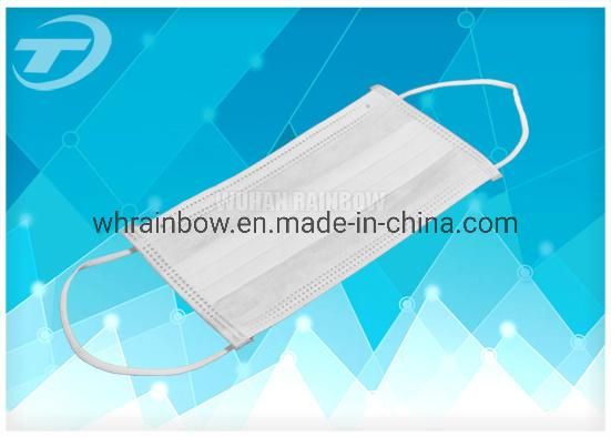 Factory Direct Supply Disposable 3ply Nonwoven Face Mask Bfe N95 Filter Paper Face Mask with Earloop