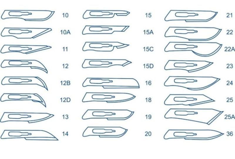 Disposable Sterile Stainless Steel Surgical Blade