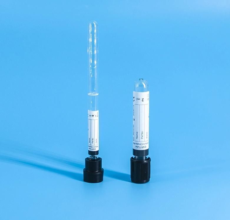 ESR Sodium Citrate 3.8%, Sodium Citrate 4nc Vacuum Blood Collection Tube