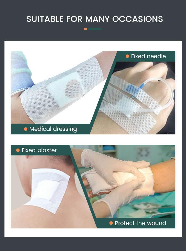 Extensible Plaster Roll/Medical Fixation Tape/Hypafix Tape