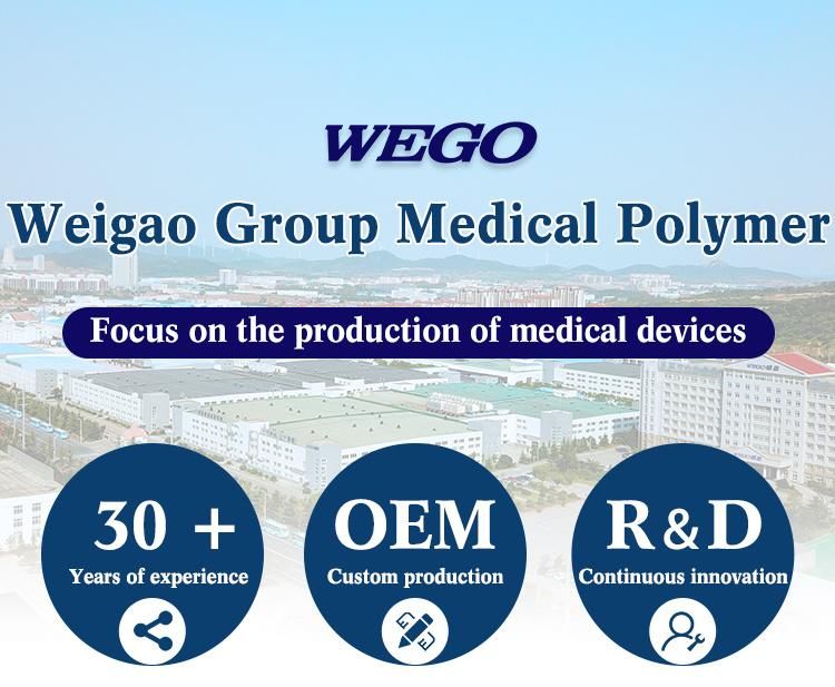 Wego Different Sizes Medical Disposable Sterile IV Catheter IV Cannula Intravenous Catheter