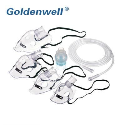 High Quality Low Price Disposable PVC Nebulizer Oxygen Mask Kit