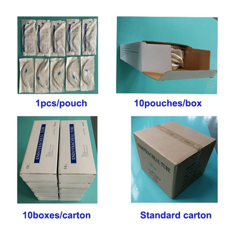 Medical Disposable PVC Tracheostomy Tube Uncuffed