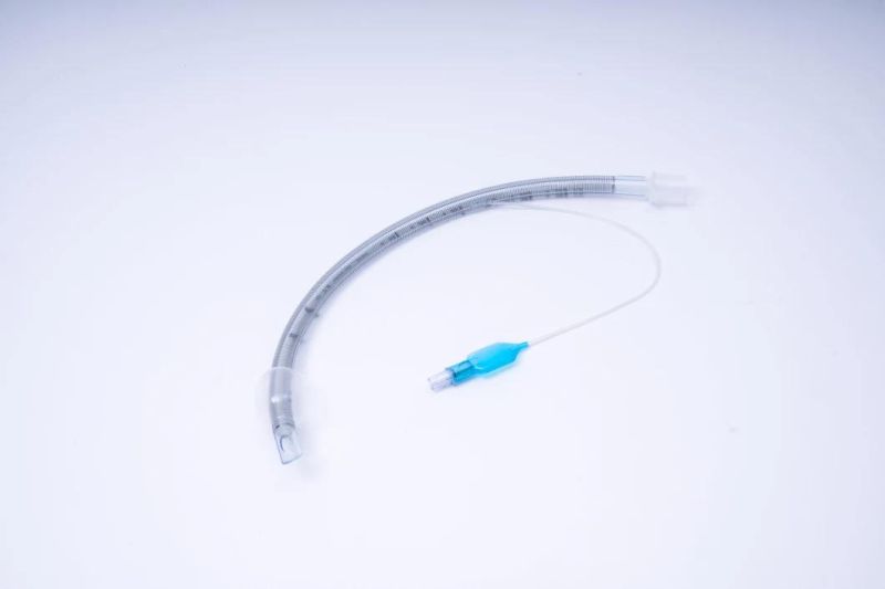 Endotracheal Tube Ce ISO Medical PVC Reinforced Ett Disposable Endotracheal Tube with Ultrathin PU Cuff