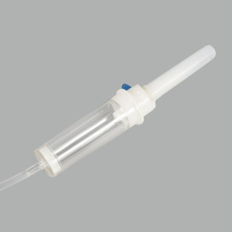 Disposable Medical Infusion Set IV Set Luer Lock Luer Slip with Needle Air Vent CE ISO in PE Package in Blister Package