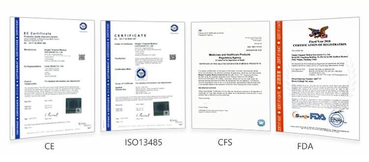 CE/ISO Approved Disposable Medical Stomach Tube with X-ray Line