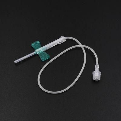 Disposable Medical Infusion Supplies 20/21/22/23/24/25/26g Sterile Butterfly Needle Scalp Vein Set