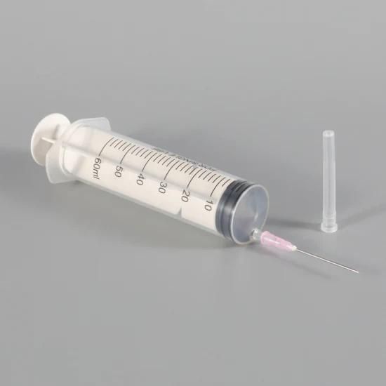 Factory Stock Low Price Medical Disposable 1ml 3ml 5ml Injection Plastic Syringe with Needle