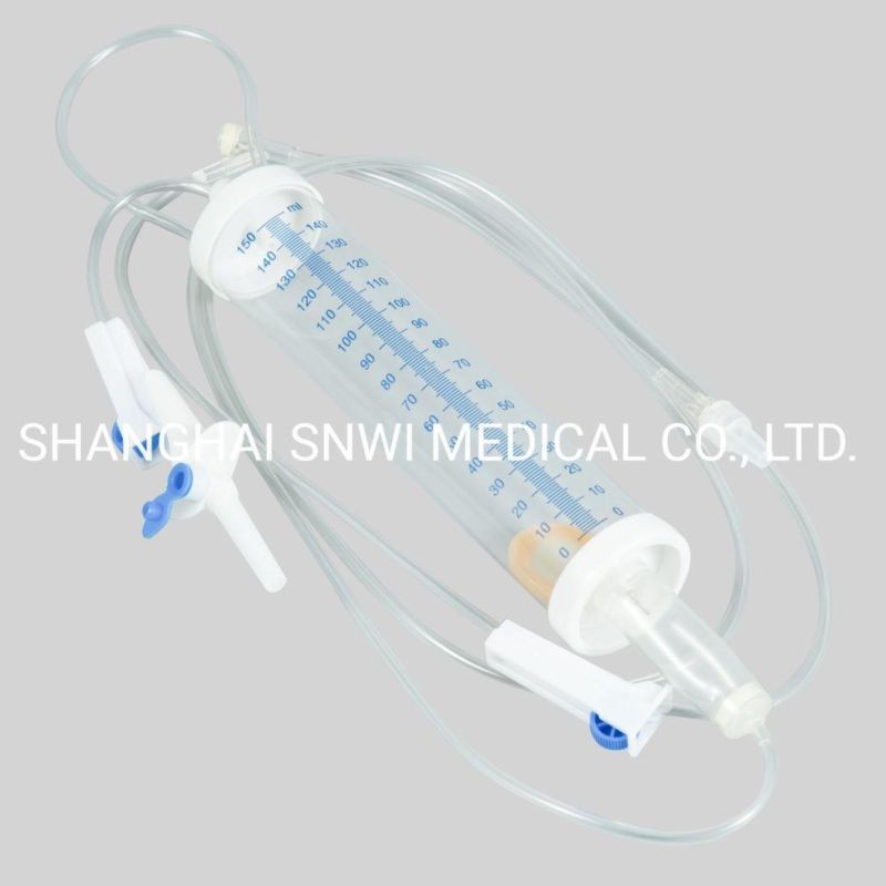 Medical Equipment IV Disposable Sterile Infusion Giving Set with Needle Luer Slip Lock