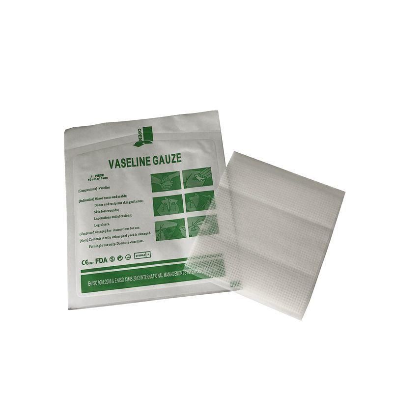 Surgical Sterile Paraffin Gauze Compress for Burns