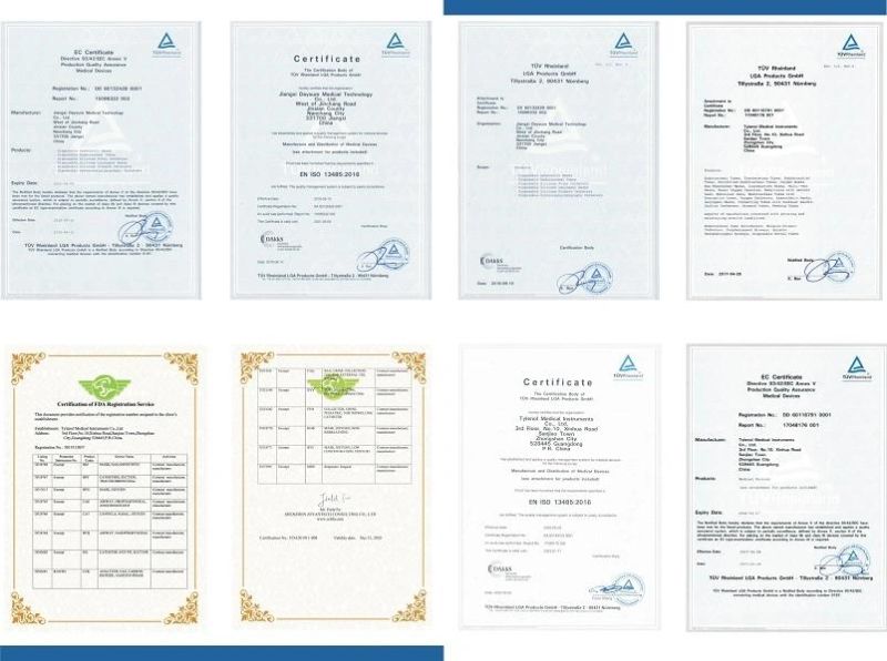 All Size Medical PVC Latex Free Reinforced Endotracheal Tube with CE ISO Certificates